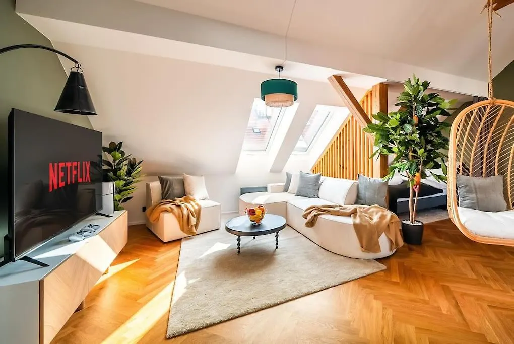 3Br Ac Heaven Of Harmony Luxpenthouse Theater View Apartment Prague Czech Republic