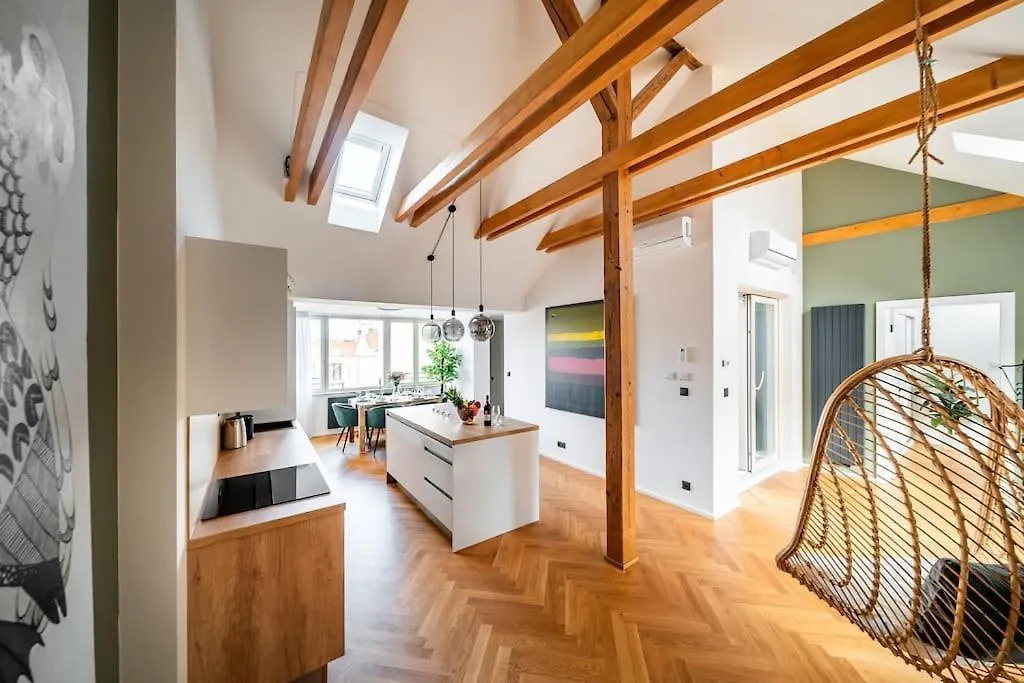 3Br Ac Heaven Of Harmony Luxpenthouse Theater View Apartment Prague Czech Republic